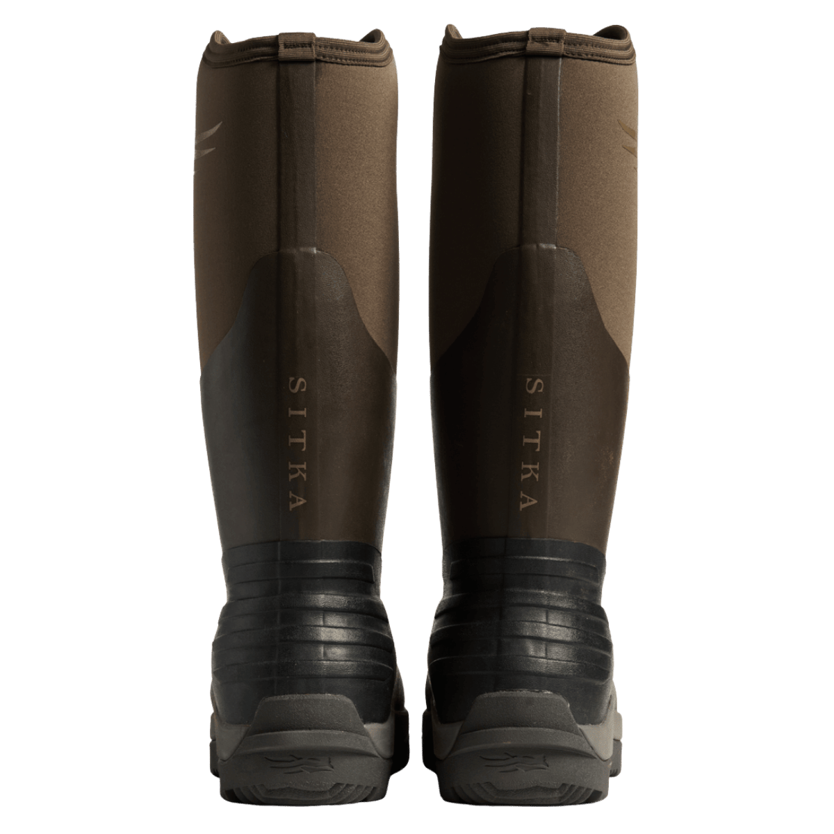 SITKA BACK 40 HUNTING BOOT EARTH BACK VIEW