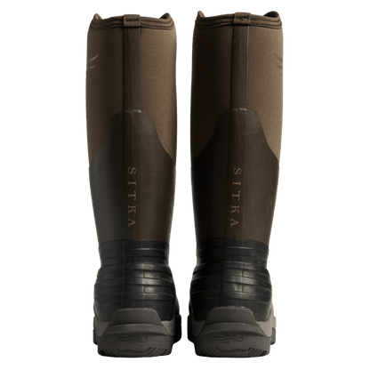 SITKA BACK 40 HUNTING BOOT EARTH BACK VIEW
