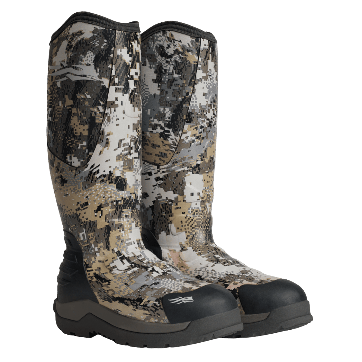 SITKA BACK 40 HUNTING BOOT ELEVATED II FRONT RIGHT VIEW PAIR
