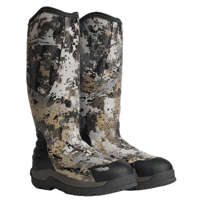 SITKA BACK 40 HUNTING BOOT ELEVATED II FRONT RIGHT VIEW PAIR