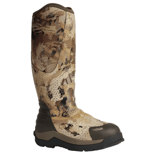 SITKA BACK 40 HUNTING BOOT WATERFOWL MARSH FRONT RIGHT VIEW