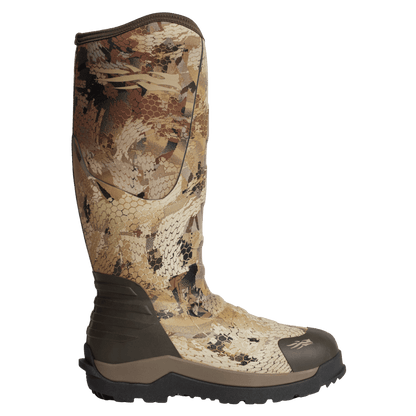 SITKA BACK 40 HUNTING BOOT WATERFOWL MARSH SIDE VIEW