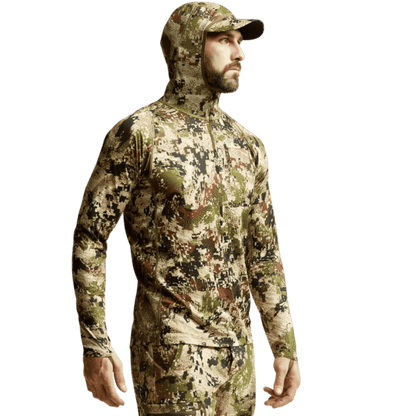 SITKA CORE LIGHT WEIGHT HOODY SUBALPINE SIDE FRONT VIEW