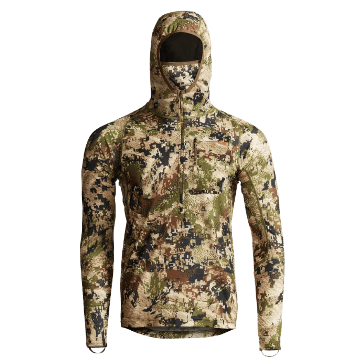 SITKA CORE LIGHT WEIGHT HOODY SUBALPINE FRONT VIEW