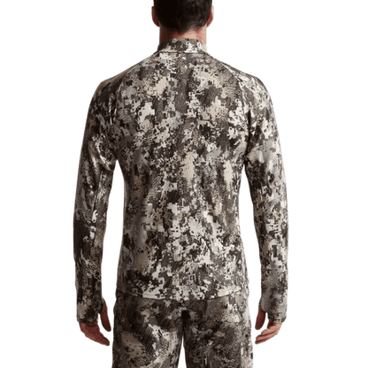 SITKA CORE MERINO 330 1/2 ZIP - ELEVATED II_2 - BACK VIEW