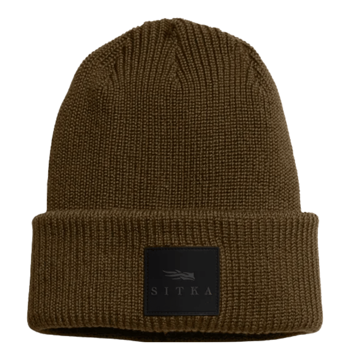SITKA DOUBLE CUFF ACRYLIC KNIT BEANIE COYOTE