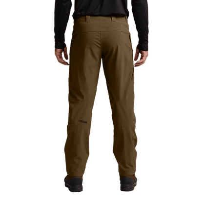 SITKA EQUINOX GUARD PANT - COYOTE_2 - BACK VIEW (ON MODEL)