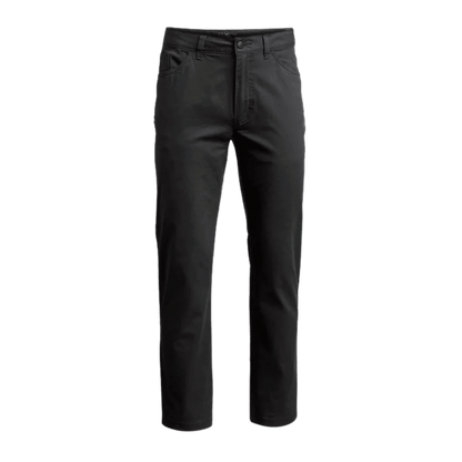 SITKA EVERYDAY PANT REG - OBSIDIAN - FRONT VIEW