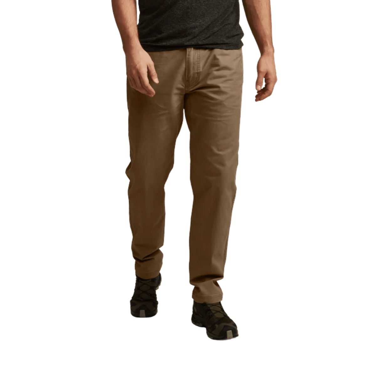 SITKA EVERYDAY PANT REG - TOBACCO_3 - FRONT VIEW (ON MODEL)