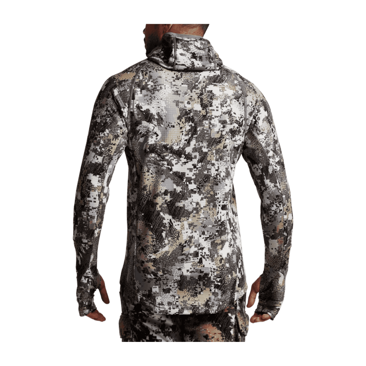 SITKA FANATIC HOODY - ELEVATED II - BACK VIEW