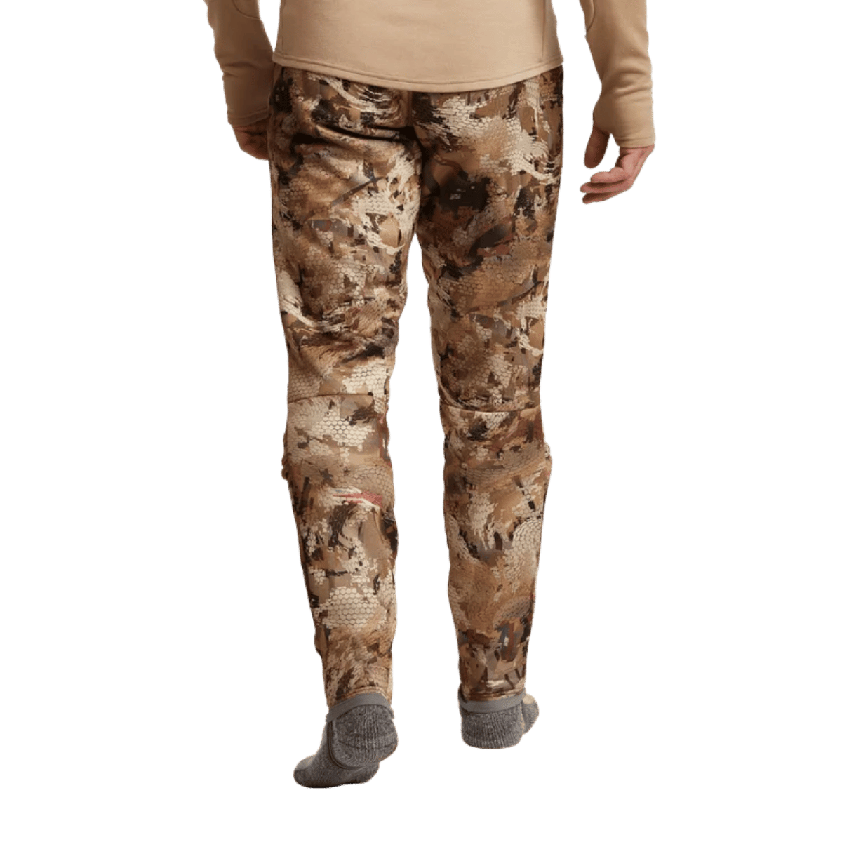 SITKA GRADIENT PANT - WATERFOWL MARSH_1 - BACK VIEW (ON MODEL)