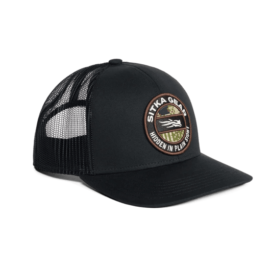 SITKA HIDDEN OPTIF MID PRO TRUCKER - BLACK SUBALPINE