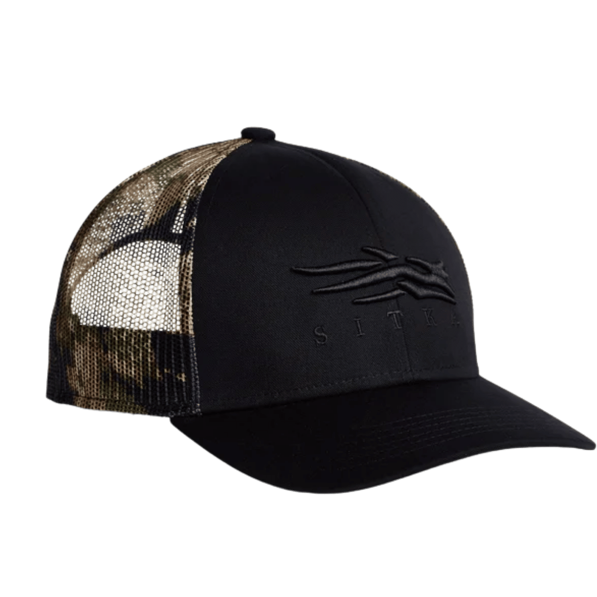 SITKA ICON ELEVATED II MID PRO TRUCKER HAT - SITKA BLACK