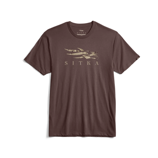 SITKA ICON OPTIFADE TEE CHERRY WOOD MARSH