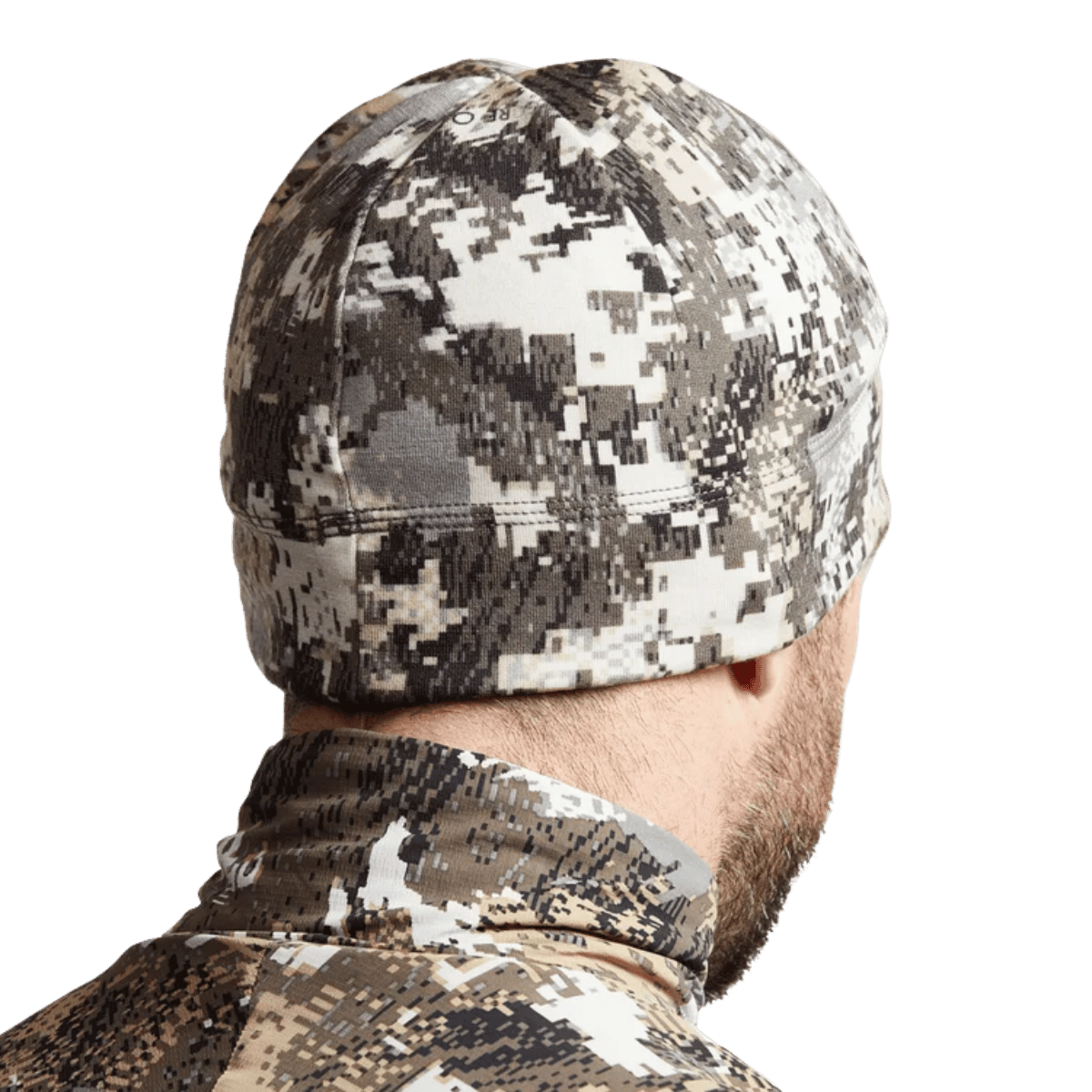 SITKA MERINO 330 BEANIE - ELEVATED II_1 - BACK VIEW (ON MODEL)