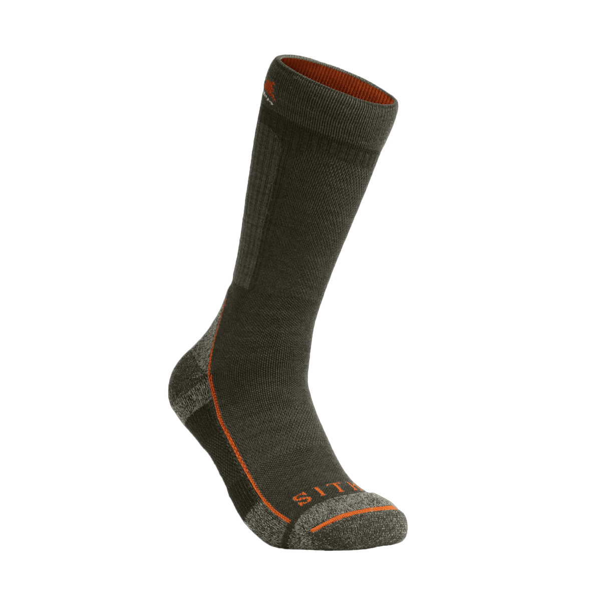 SITKA MID WEIGHT CREW SOCK - DEEP LICHEN