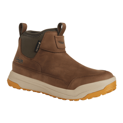 SITKA ROVER GTX SHORT LEATHER BOOT MUD FRONT RIGHT VIEW