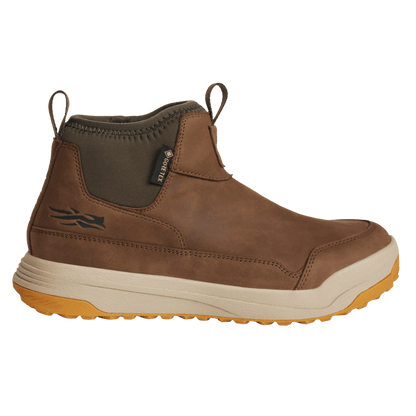 SITKA ROVER GTX SHORT LEATHER BOOT MUD SIDE VIEW