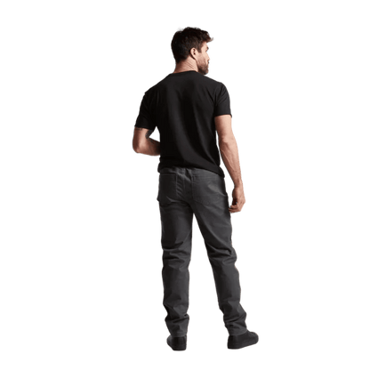SITKA THREE SEASON PANT - LEAD_2 - BACK VIEW (ON MODEL)