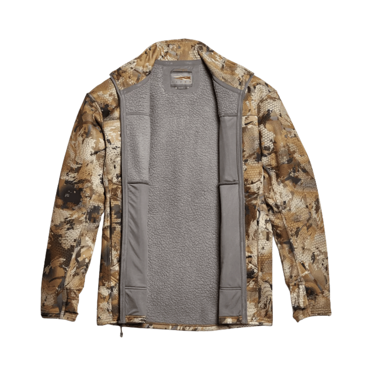 SITKA TRAVERSE JACKET - WATERFOWL MARSH_2 - INSIDE/OPEN VIEW