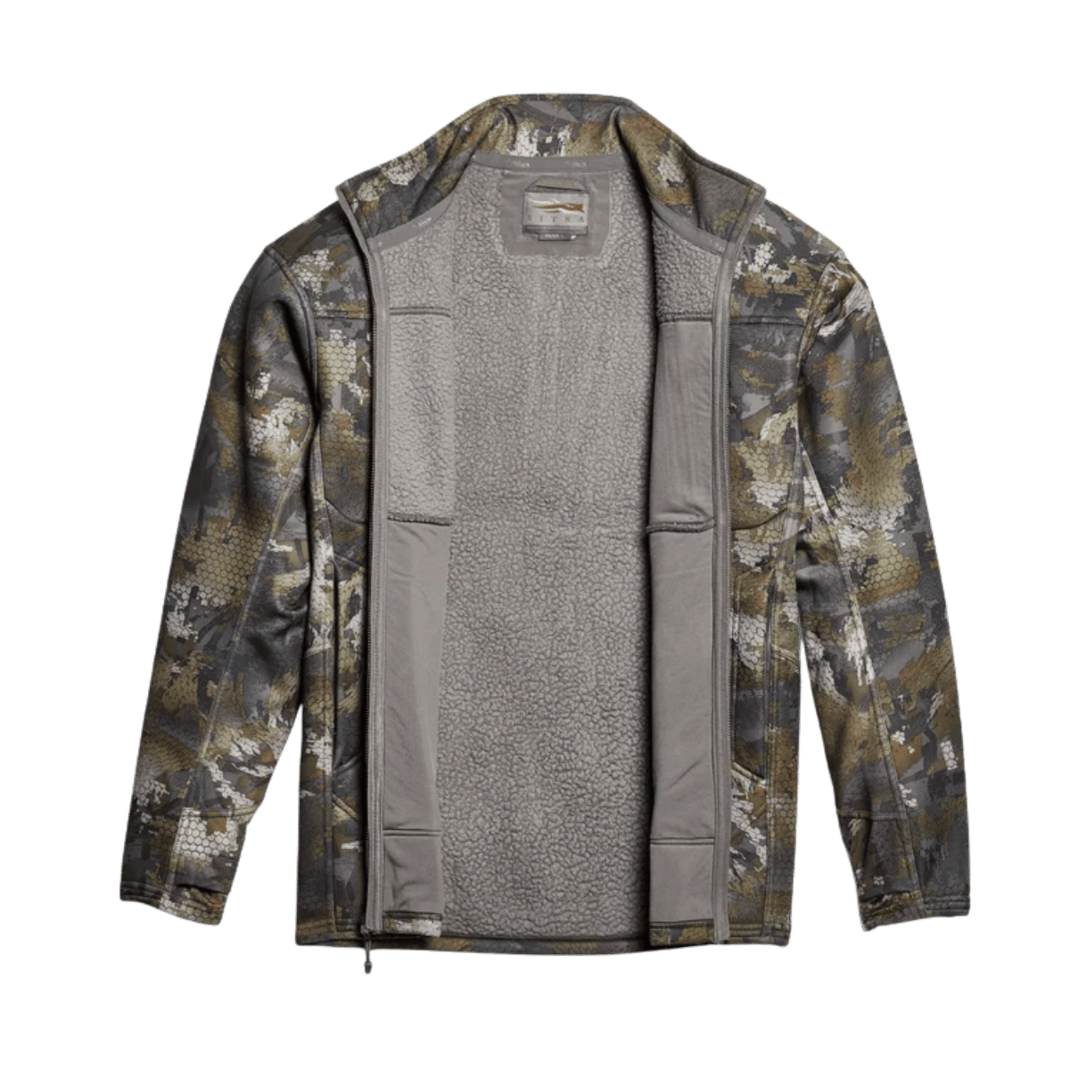 SITKA TRAVERSE JACKET - TIMBER_1 - INSIDE/OPEN VIEW