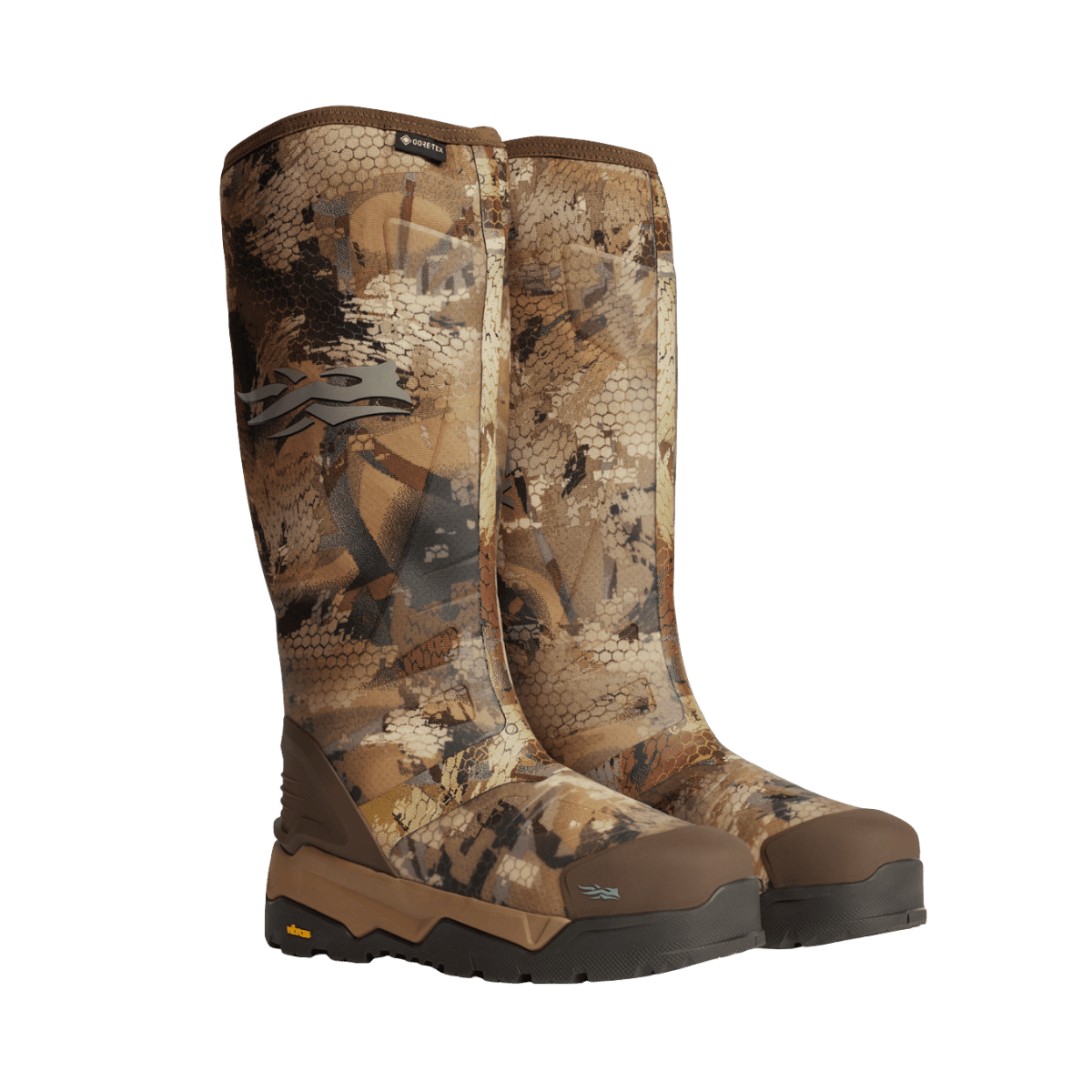 SITKA VENTLITE GTX HUNTING BOOT WATERFOWL MARSH LEFT VIEW PAIR