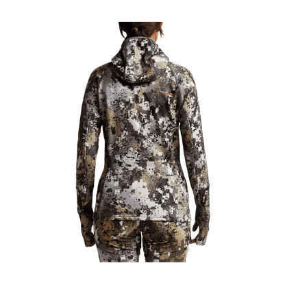 SITKA WOMEN'S FANATIC HOODY - ELEVATED II - BACK VIEW