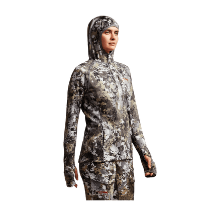 SITKA WOMEN'S FANATIC HOODY - ELEVATED II - SIDE VIEW