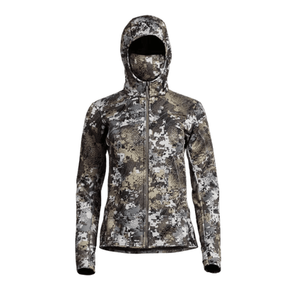 SITKA WOMEN'S TRAVERSE HOODIE - ELEVATED II - FRONT VIEW