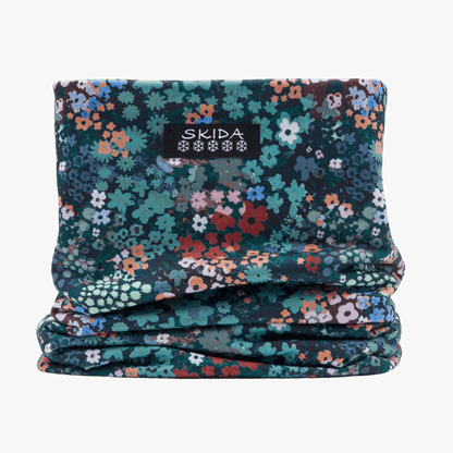 SKIDA ALPINE FLEECE LINED NECKWARMER W/ UPF 50+ - BITTER ROOT