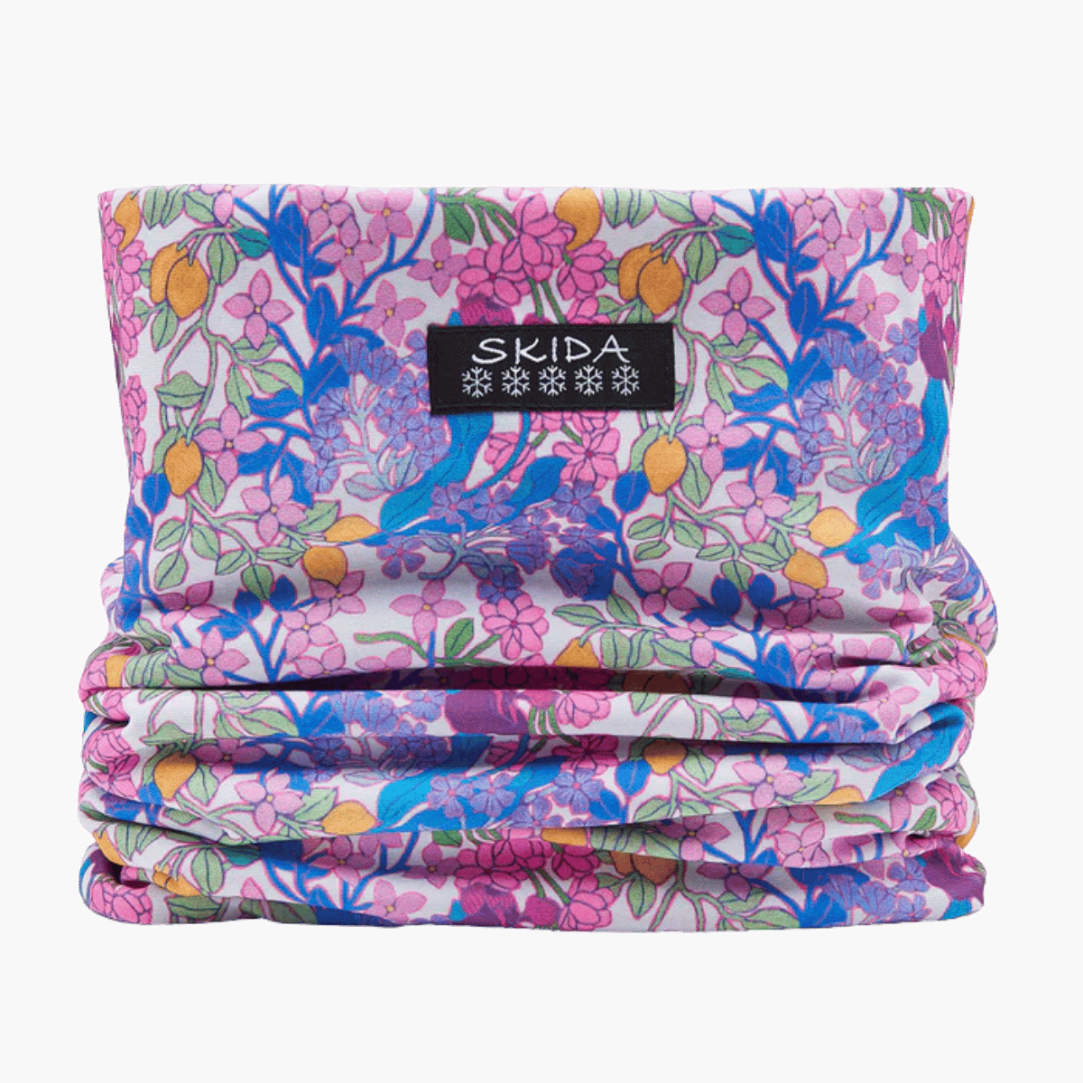 SKIDA ALPINE FLEECE LINED NECKWARMER W/ UPF 50+ - LIMONCELLO