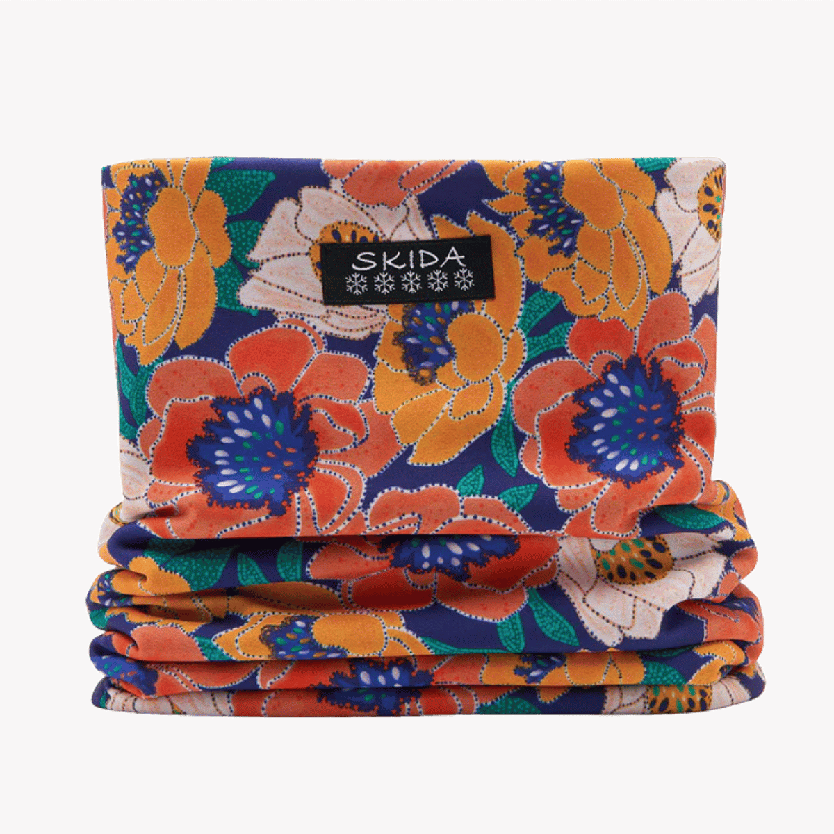 SKIDA ALPINE FLEECE LINED NECKWARMER W/ UPF 50+ - MERIBEL