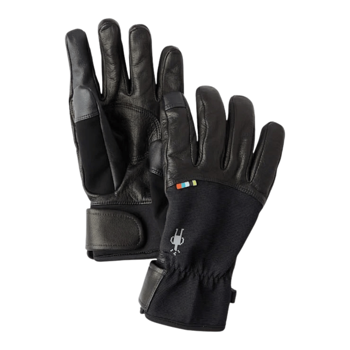 SMART WOOL SPRING GLOVE - BLACK