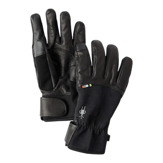 SMART WOOL SPRING GLOVE - BLACK