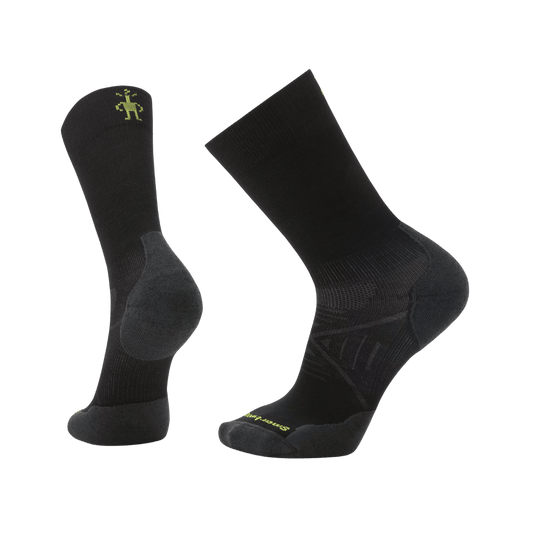 SMARTWOOL NORDIC TARGETED CUSHION CREW SOCKS - BLACK - UNISEX