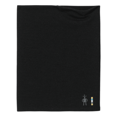 SMARTWOOL THERMAL REVERSIBLE NECK GAITER - OSFM - BLACK/BLACK