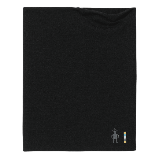 SMARTWOOL THERMAL REVERSIBLE NECK GAITER - OSFM - BLACK/BLACK