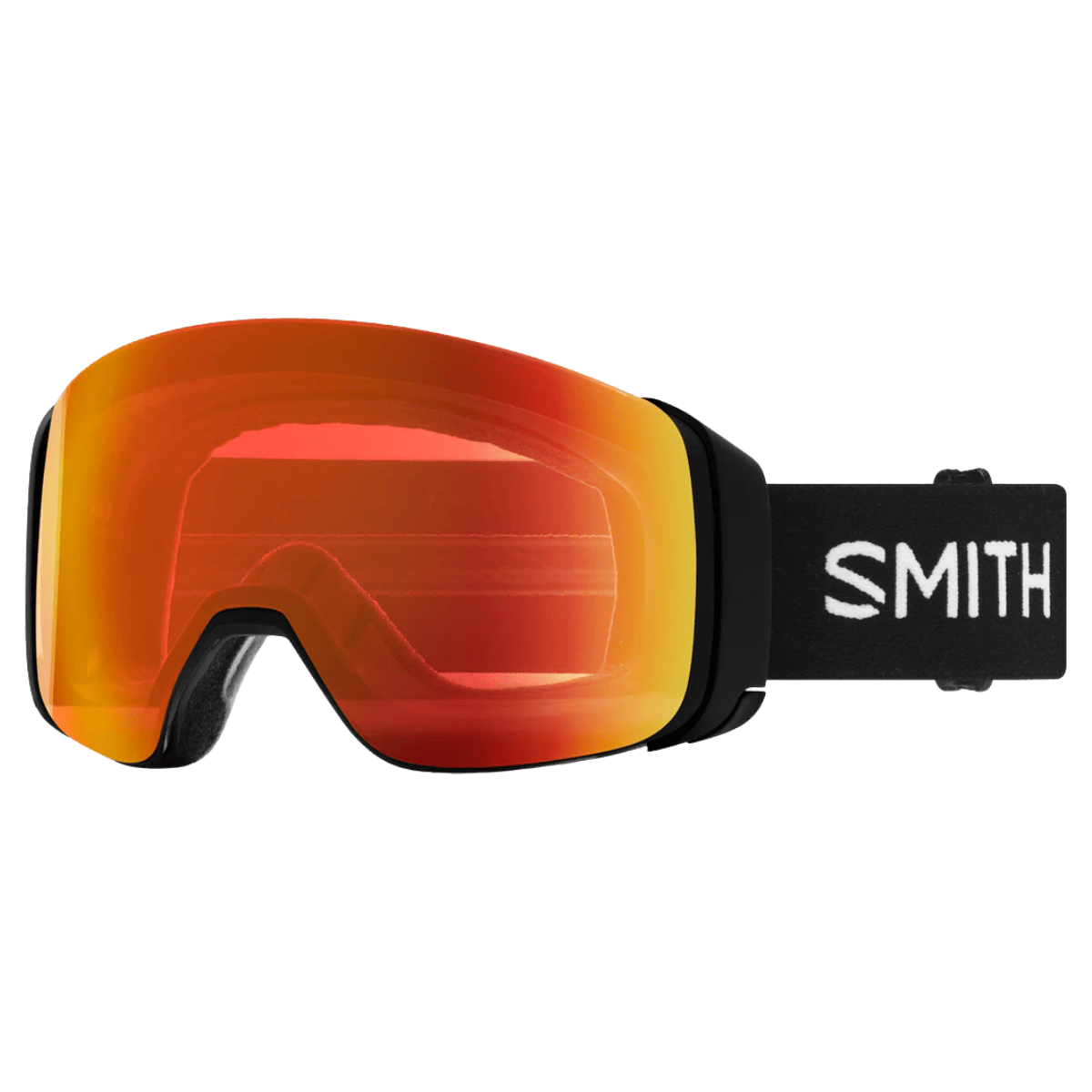 SMITH 4D MAG GOGGLES - BLACK | CHROMAPOP EVERYDAY RED MIRROR 
