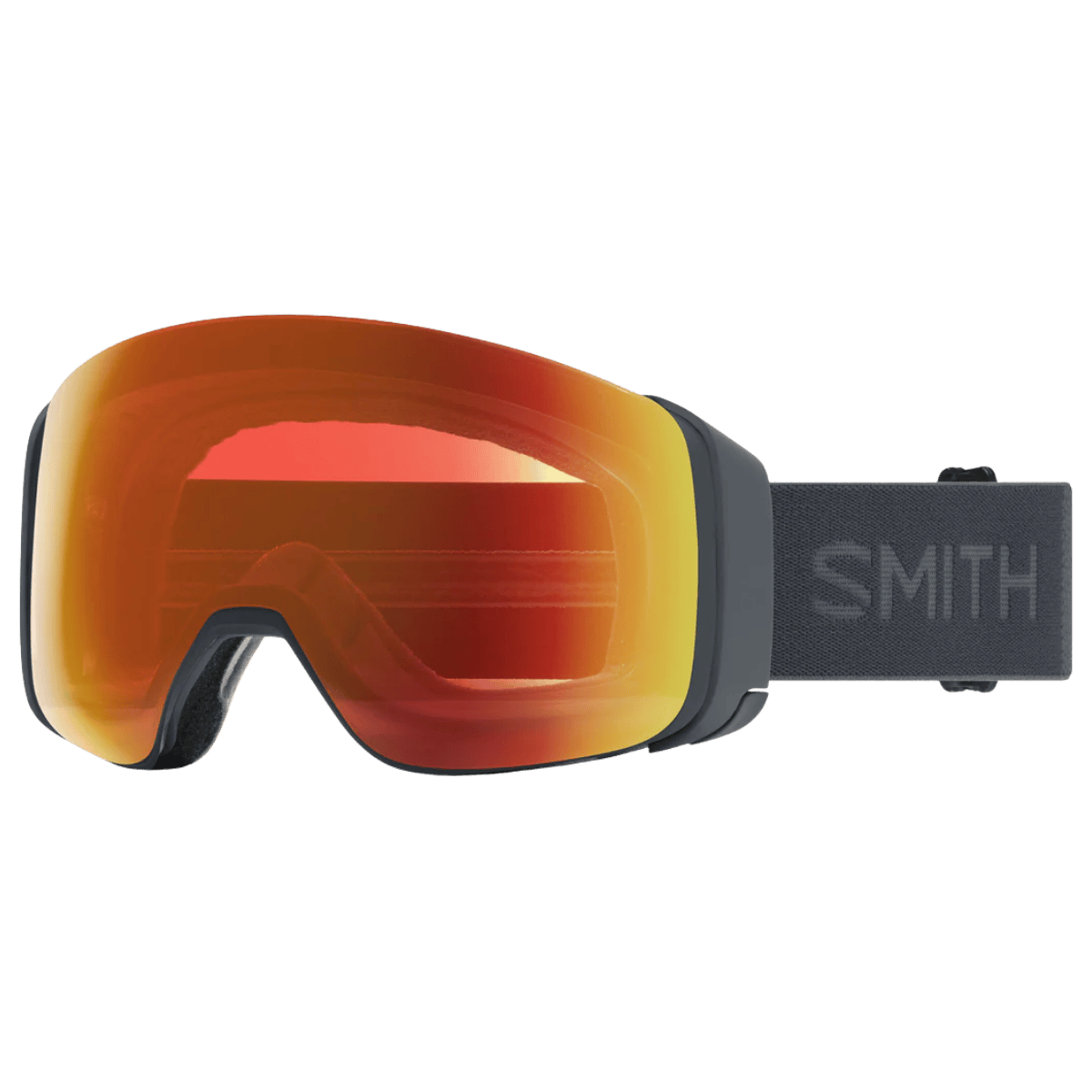 SMITH 4D MAG GOGGLES - SLATE| CHROMAPOP EVERYDAY RED MIRROR
