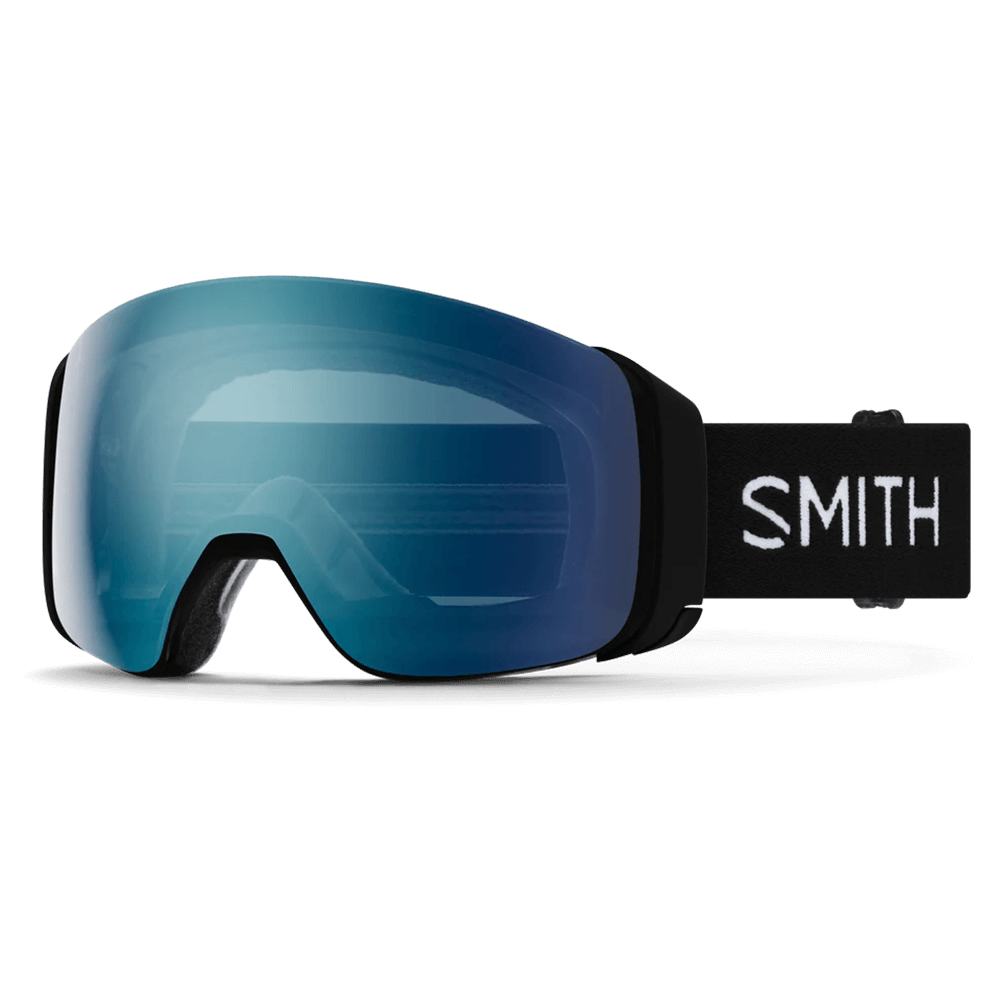 SMITH 4D MAG GOGGLES - BLACK | CHROMAPOP EVERYDAY BLUE MIRROR