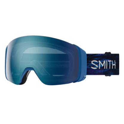 SMITH 4D MAG GOGGLES - TRUE BLUE GLITCH | CHROMAPOP EVERYDAY BLUE MIRROR