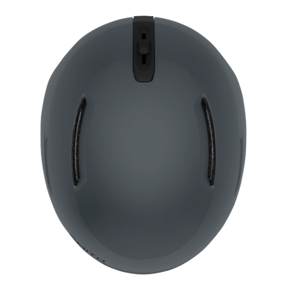 SMITH ADULT UNISEX ALTUS MIPS HELMET - MATTE SLATE/BLACK - TOP VIEW