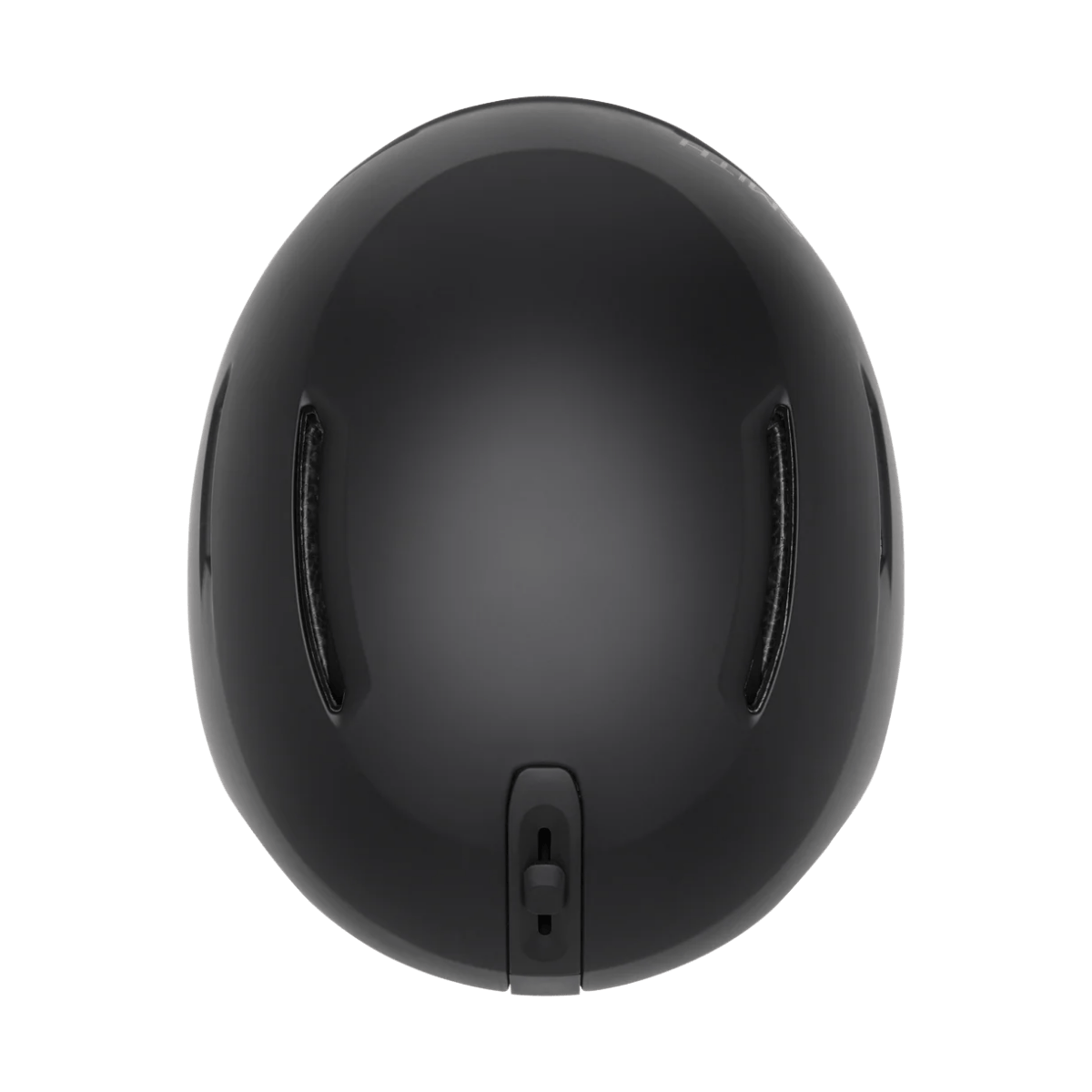 SMITH ADULT UNISEX ALTUS MIPS HELMET - MATTE BLACK/CHARCOAL  - TOP VIEW