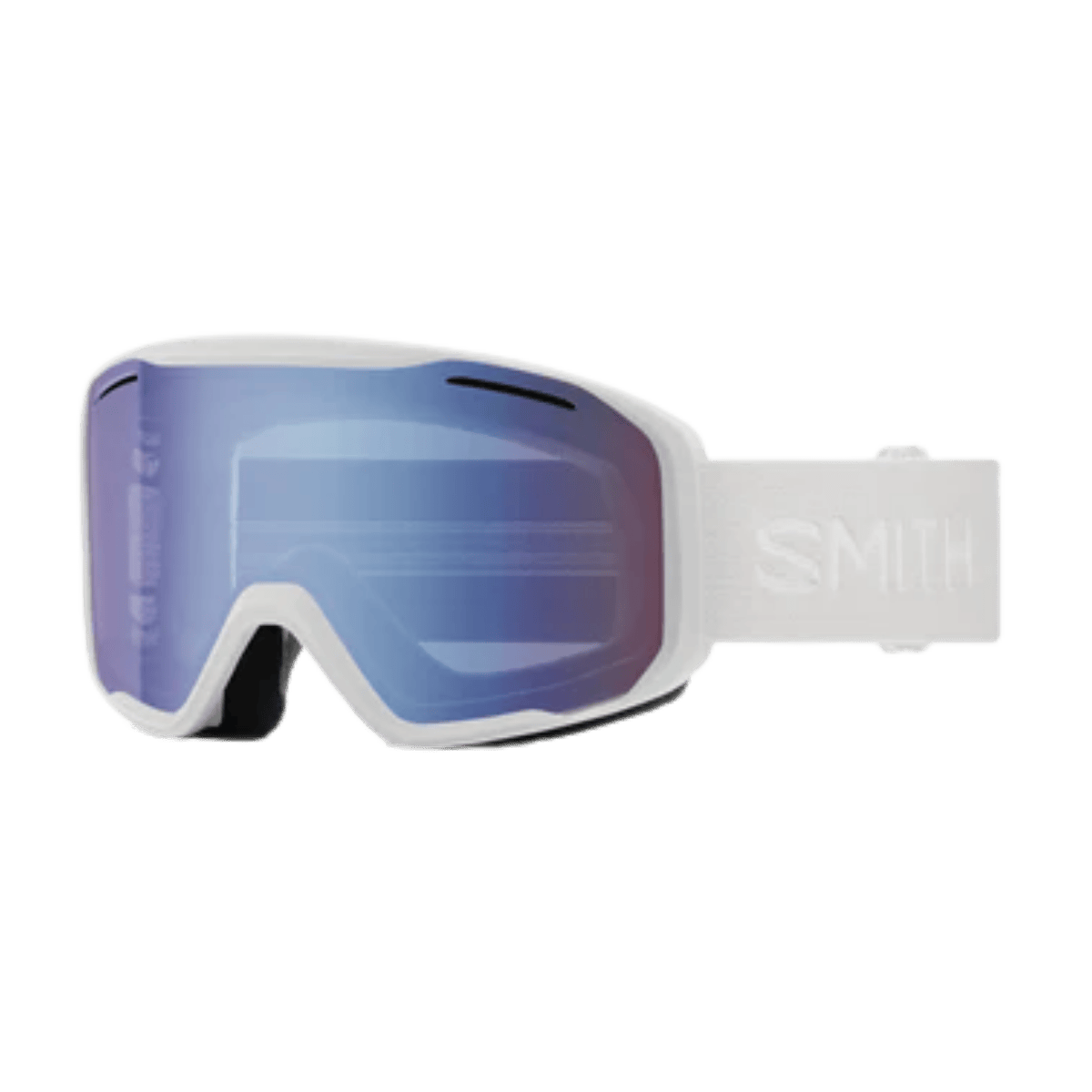 SMITH BLAZER GOGGLE - WHITE - BLUE SENSOR MIRROR