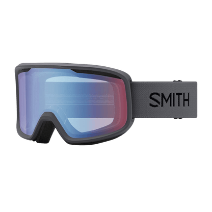 SMITH FRONTIER GOGGLE - CHARCOAL - BLUE SENSOR MIRROR