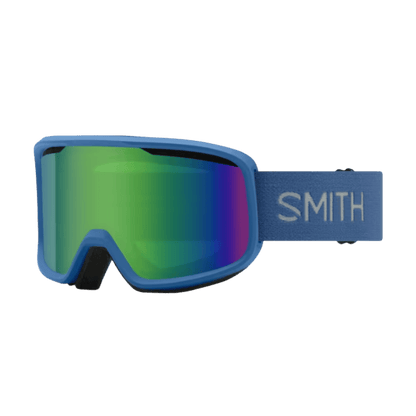 SMITH FRONTIER GOGGLE - TRUE BLUE - GREEN SOL-X MIR