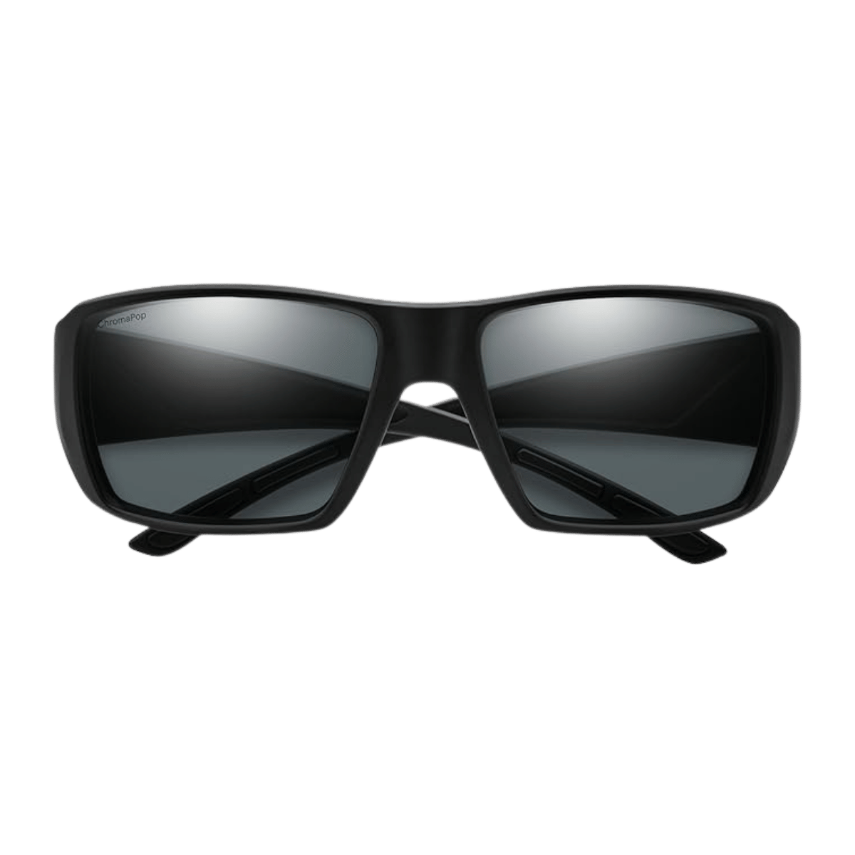 SMITH GUIDE'S CHOICE XL SUNGLASSES - MATTE BLACK_1 - FRONT VIEW