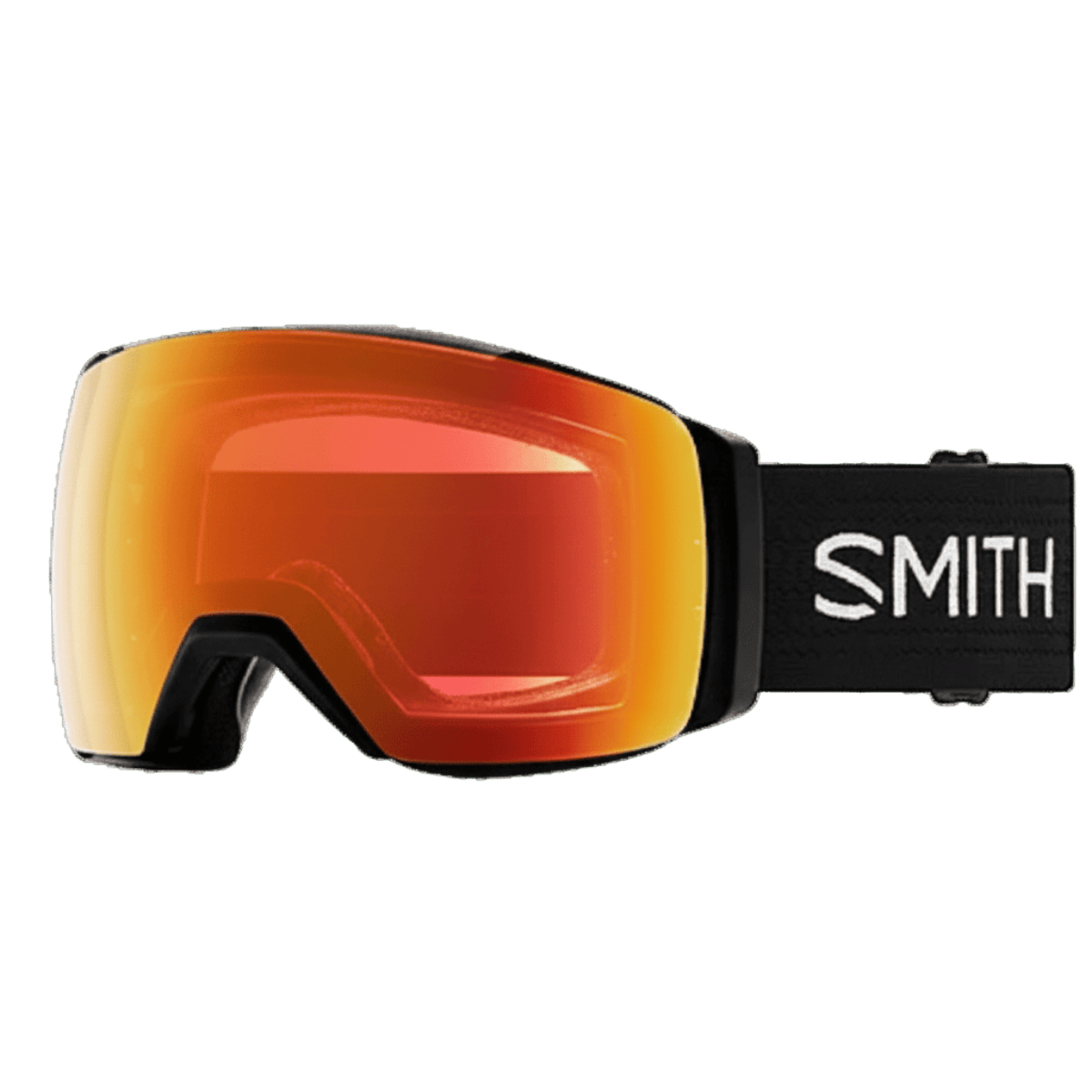 SMITH I/O MAG XL GOGGLE 25/26 - BLACK - CHROMAPOP EVERYDAY RED MIRROR