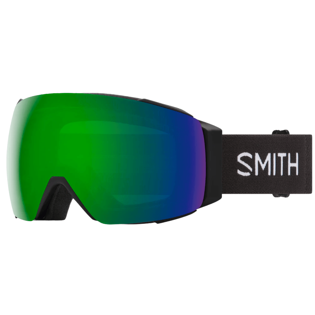 SMITH ADULT UNISEX IO MAG GOGGLE  - BLACK - CP SUN GREEN MIRROR