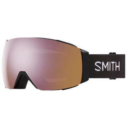 SMITH ADULT UNISEX IO MAG GOGGLE  - BLACK - ROSE GOLD MIRROR